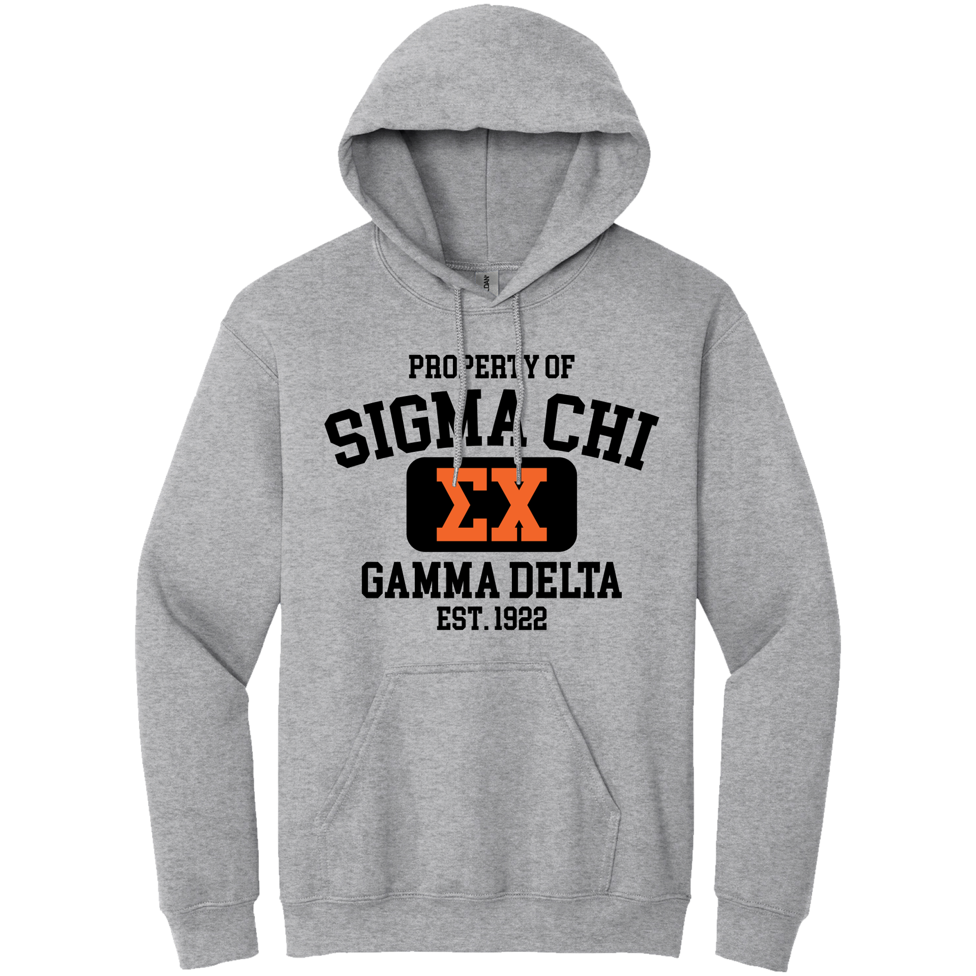 Chapter Hoodie (Black and Orange)