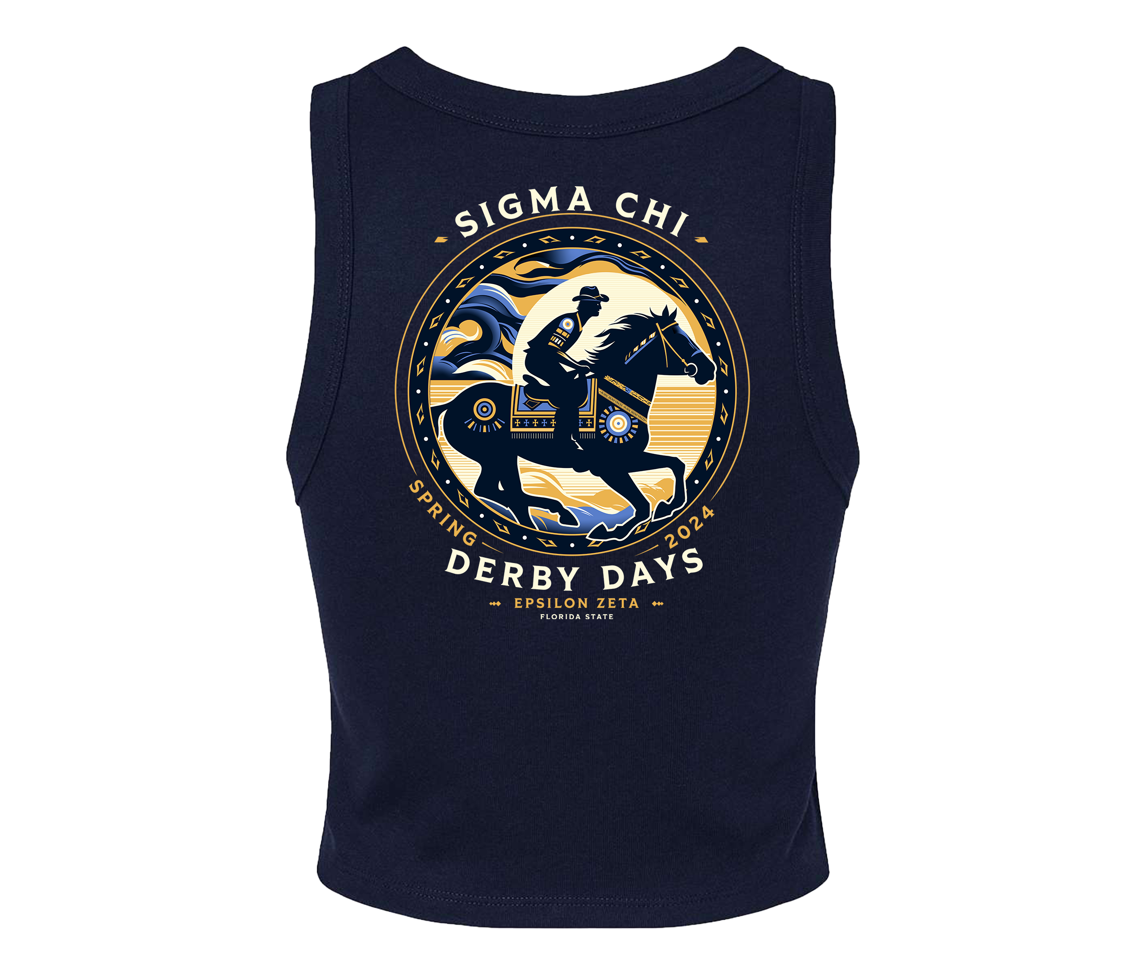 Derby Days Crop Tank