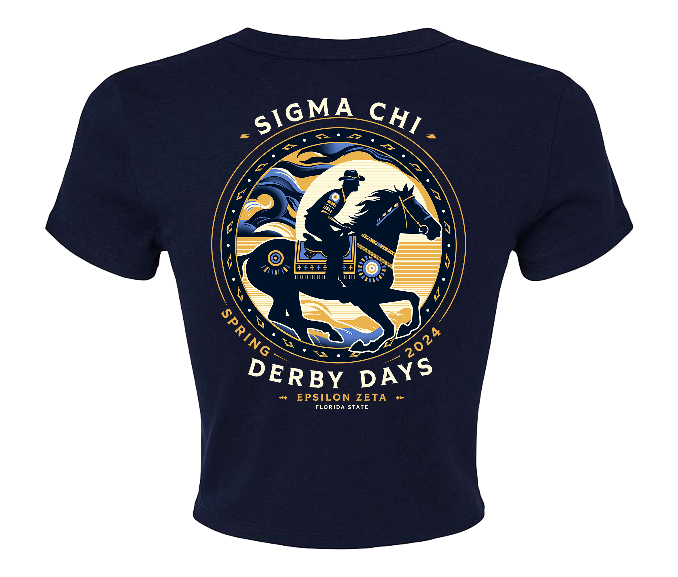 Derby Days Crop Top