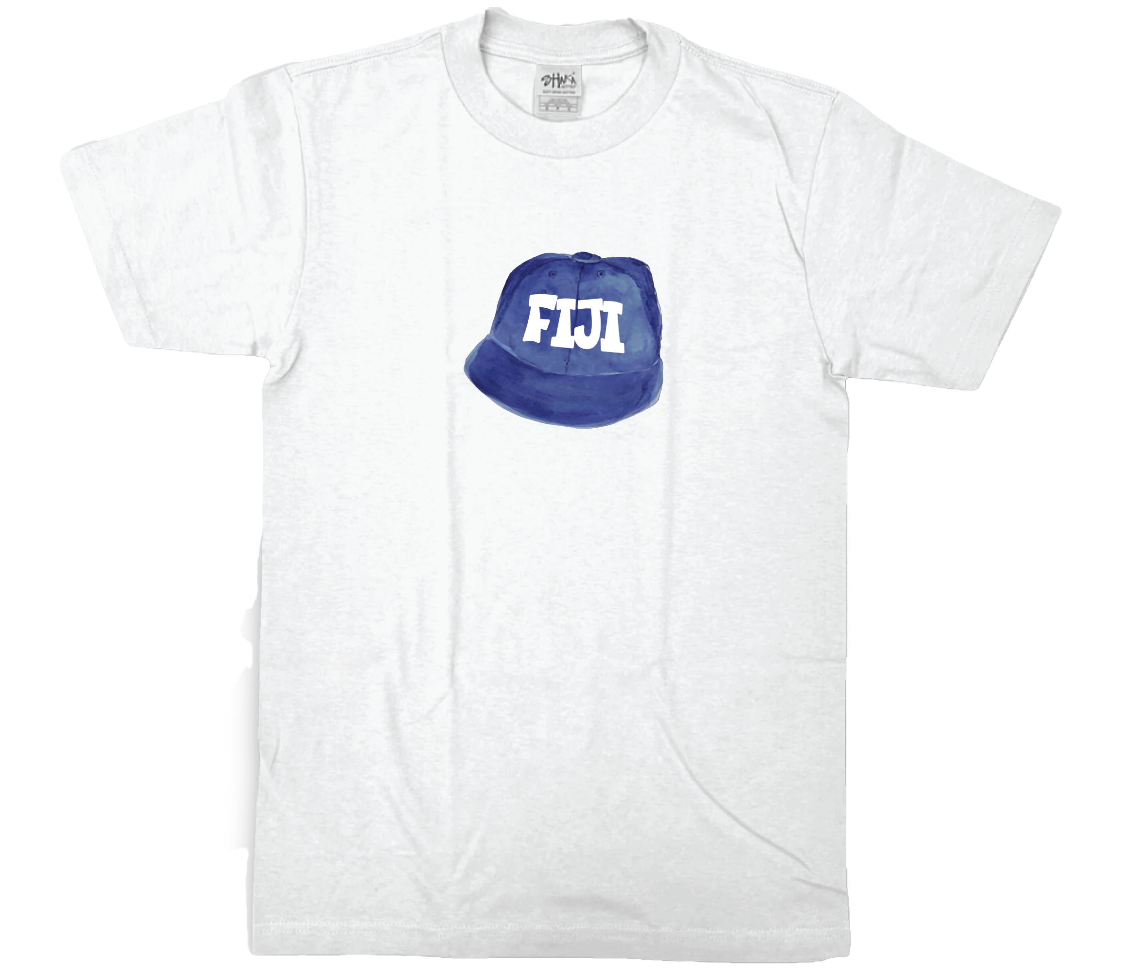 Blue Hat - Oversized Shirt