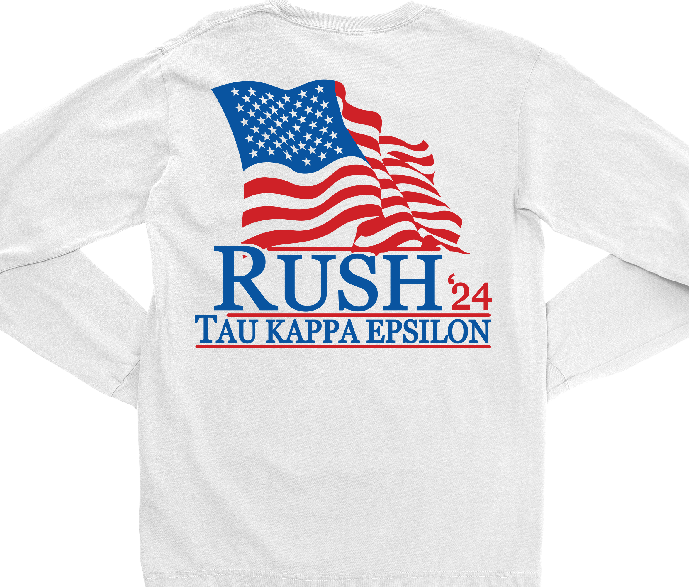 American Flag Rush Long-Sleeve