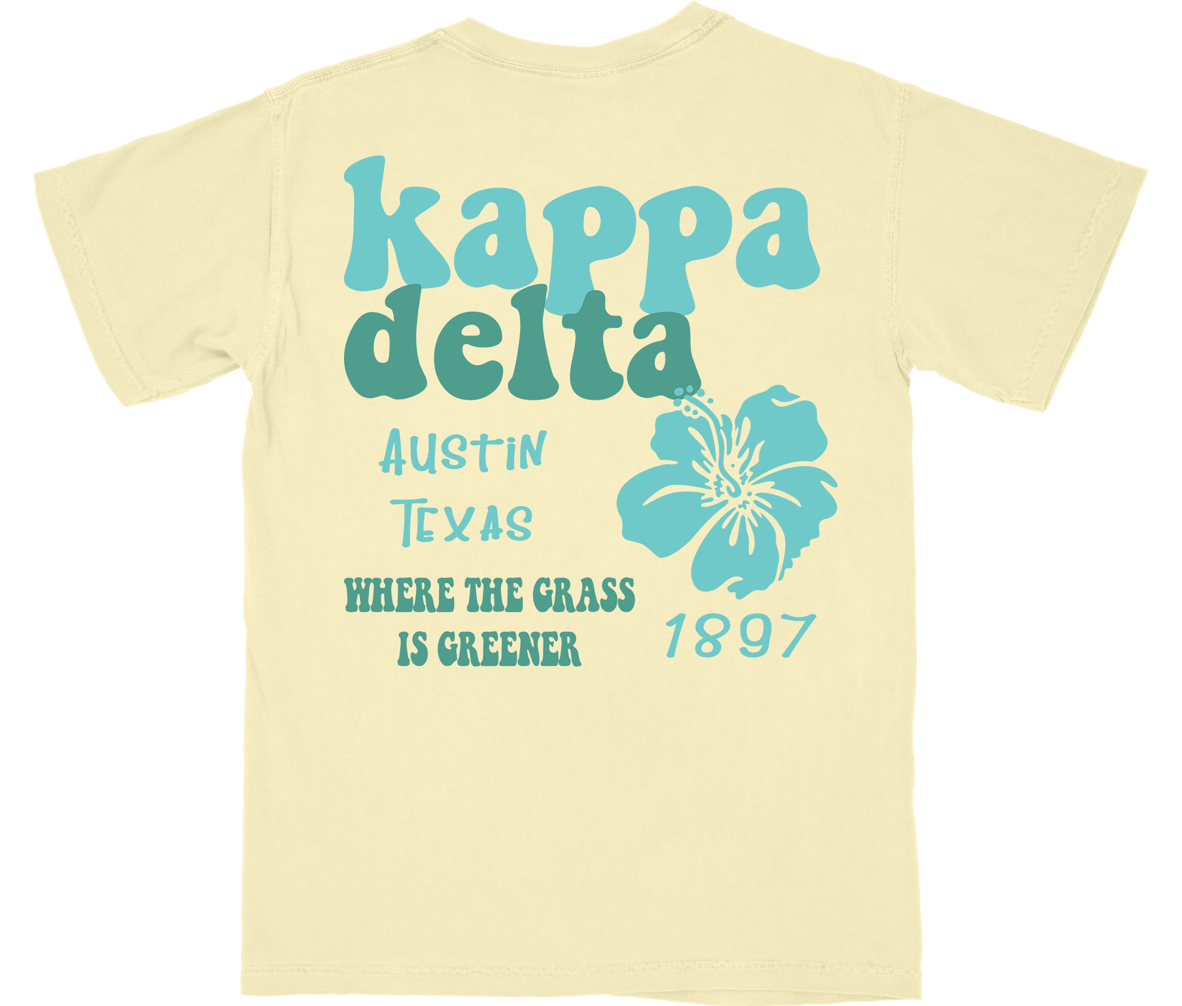 Kappa Delta Beach Flowers Shirt
