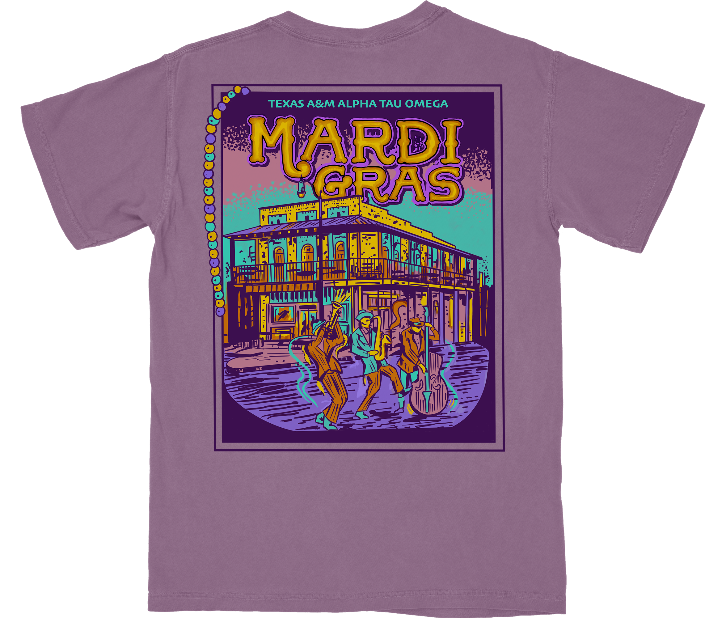Texas A&M ATO Mardi Gras Shirt
