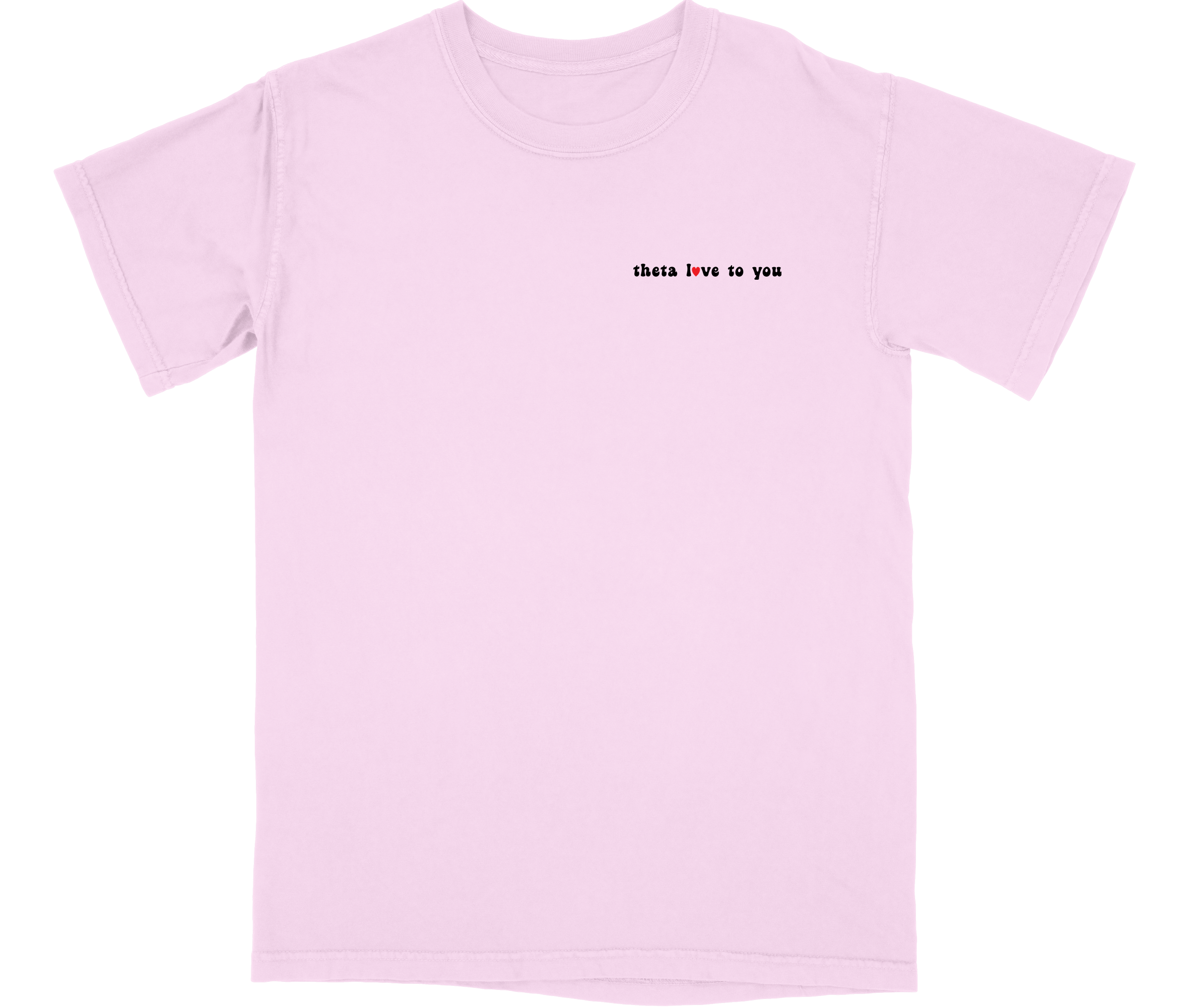 Theta Letter Shirt