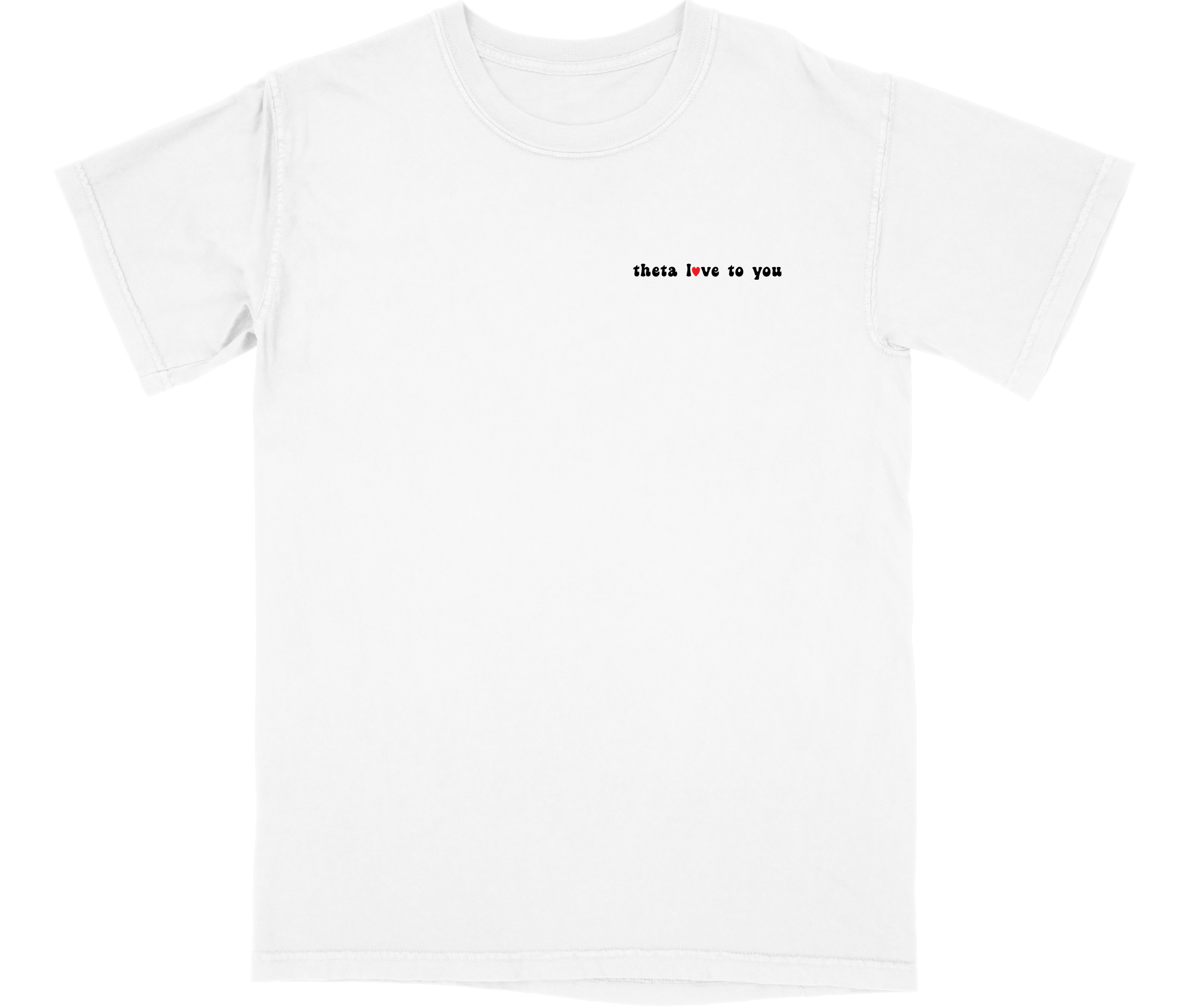 Theta Letter Shirt