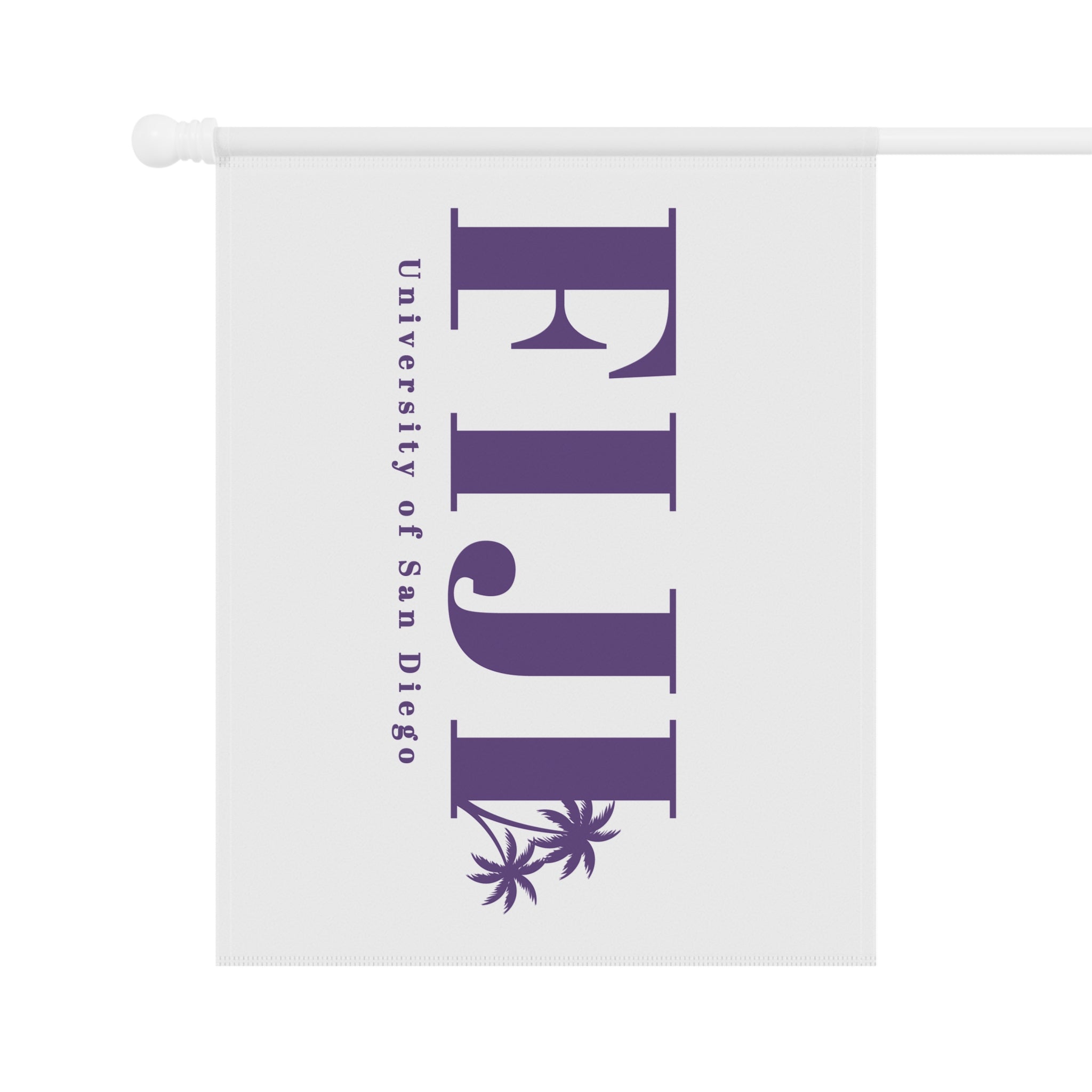 San Diego FIJI Flag-White