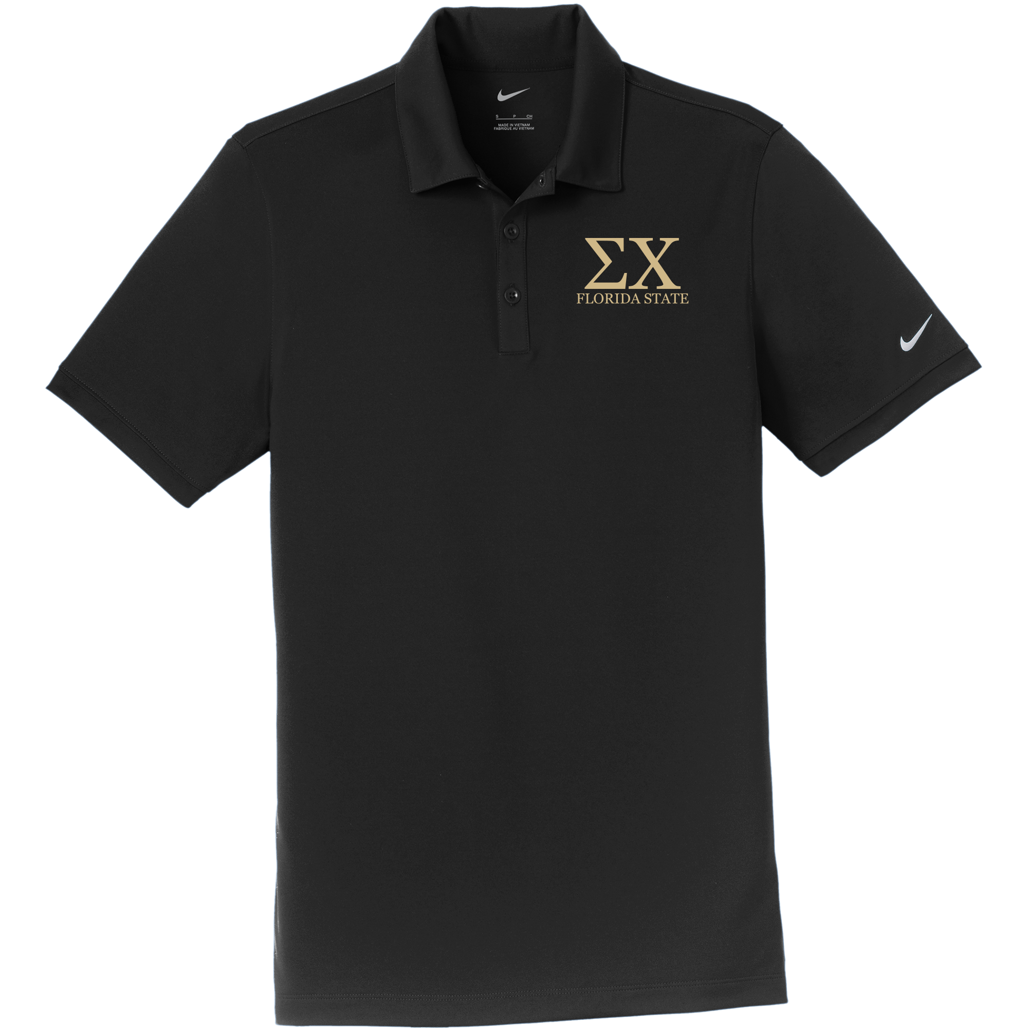 FSU Sigma Chi Polo - Black