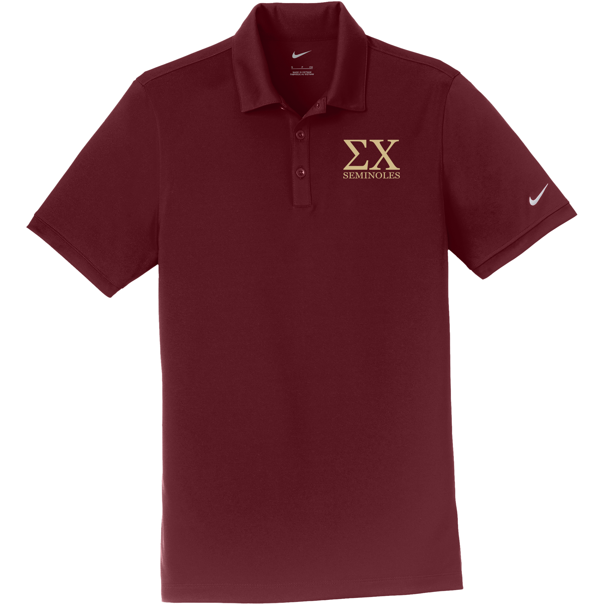 FSU Sigma Chi Polo - Garnet