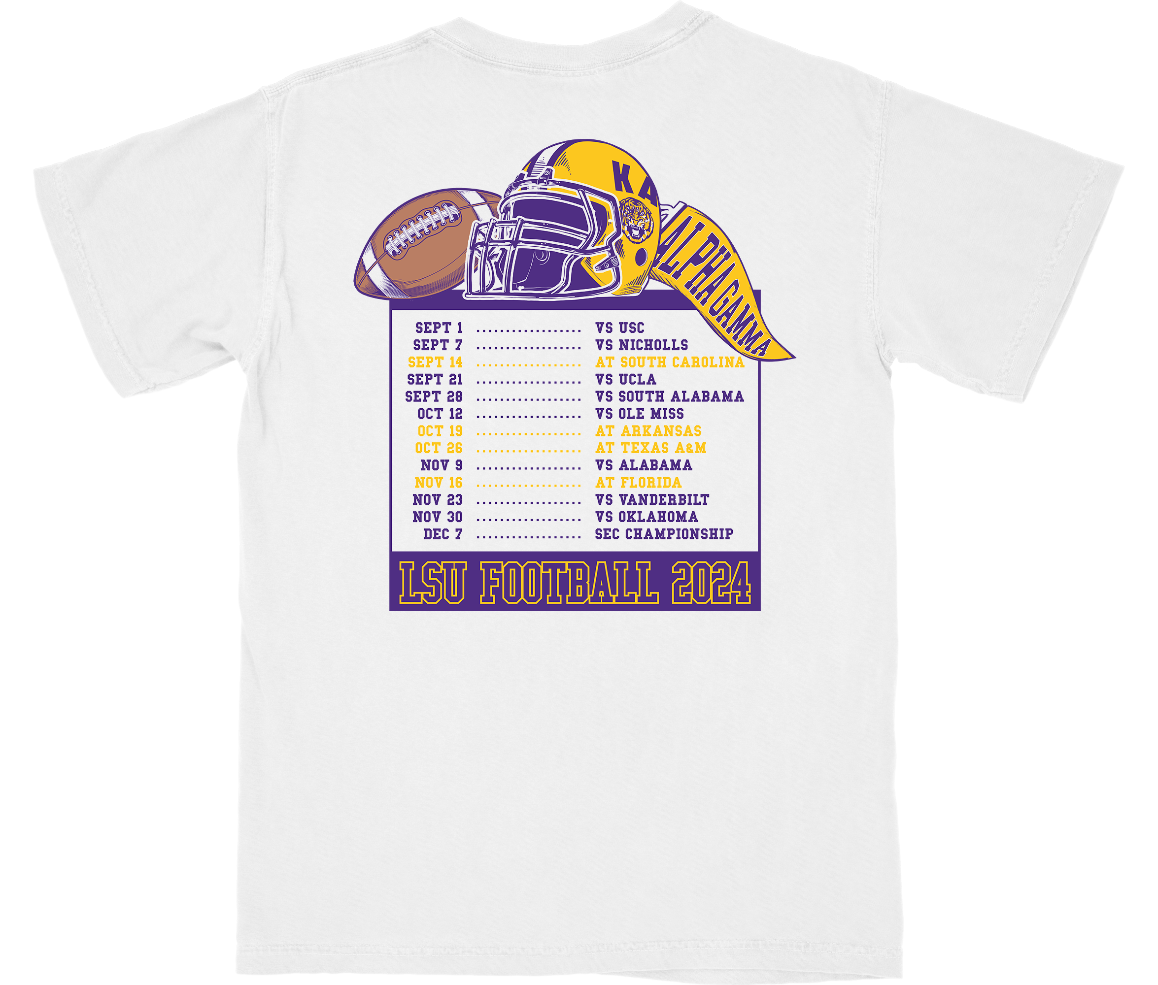 Schedule Shirt