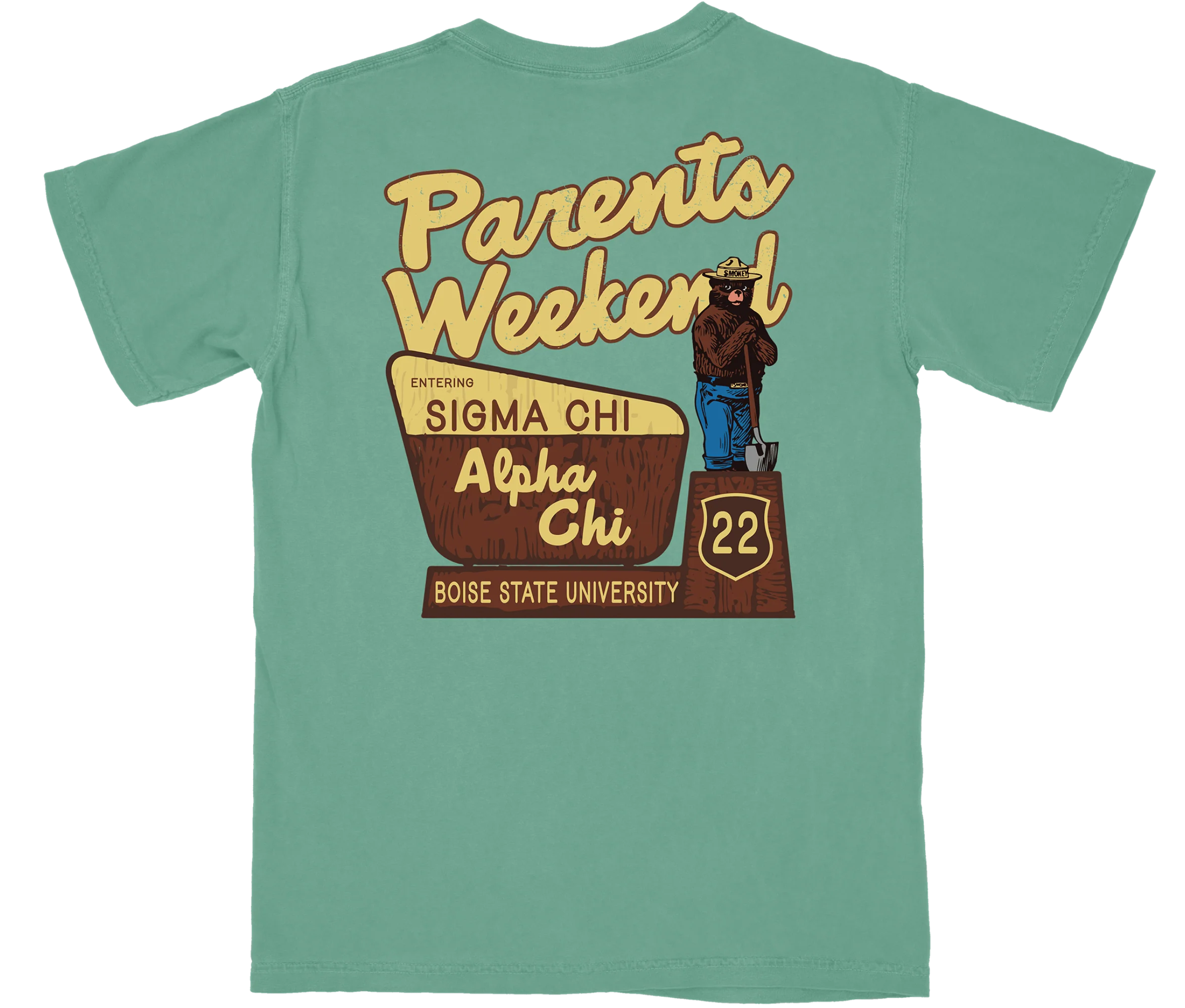 Smokey Parents Weekend Shirt