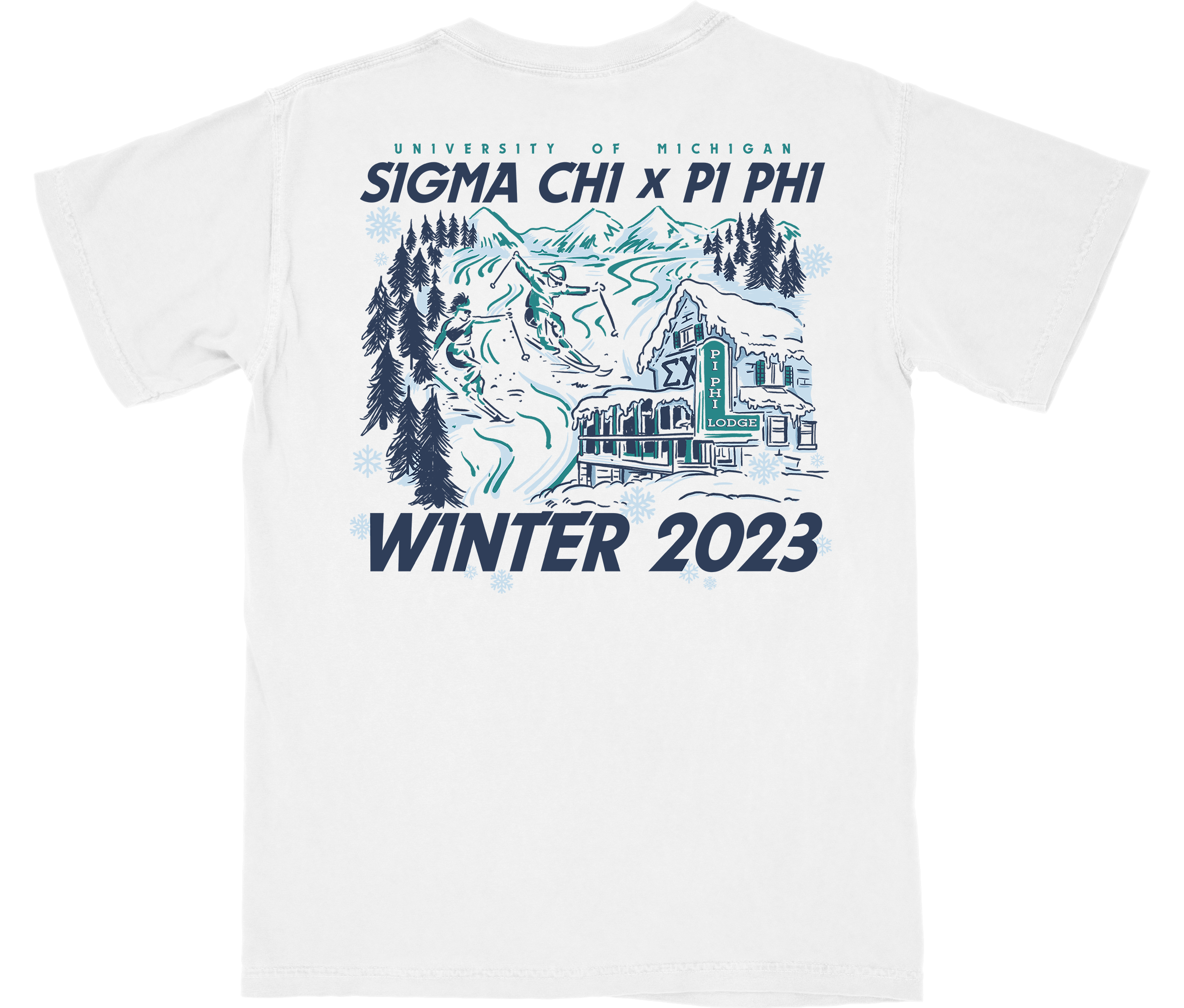 Sigma Chi x Pi Phi Winter Shirt