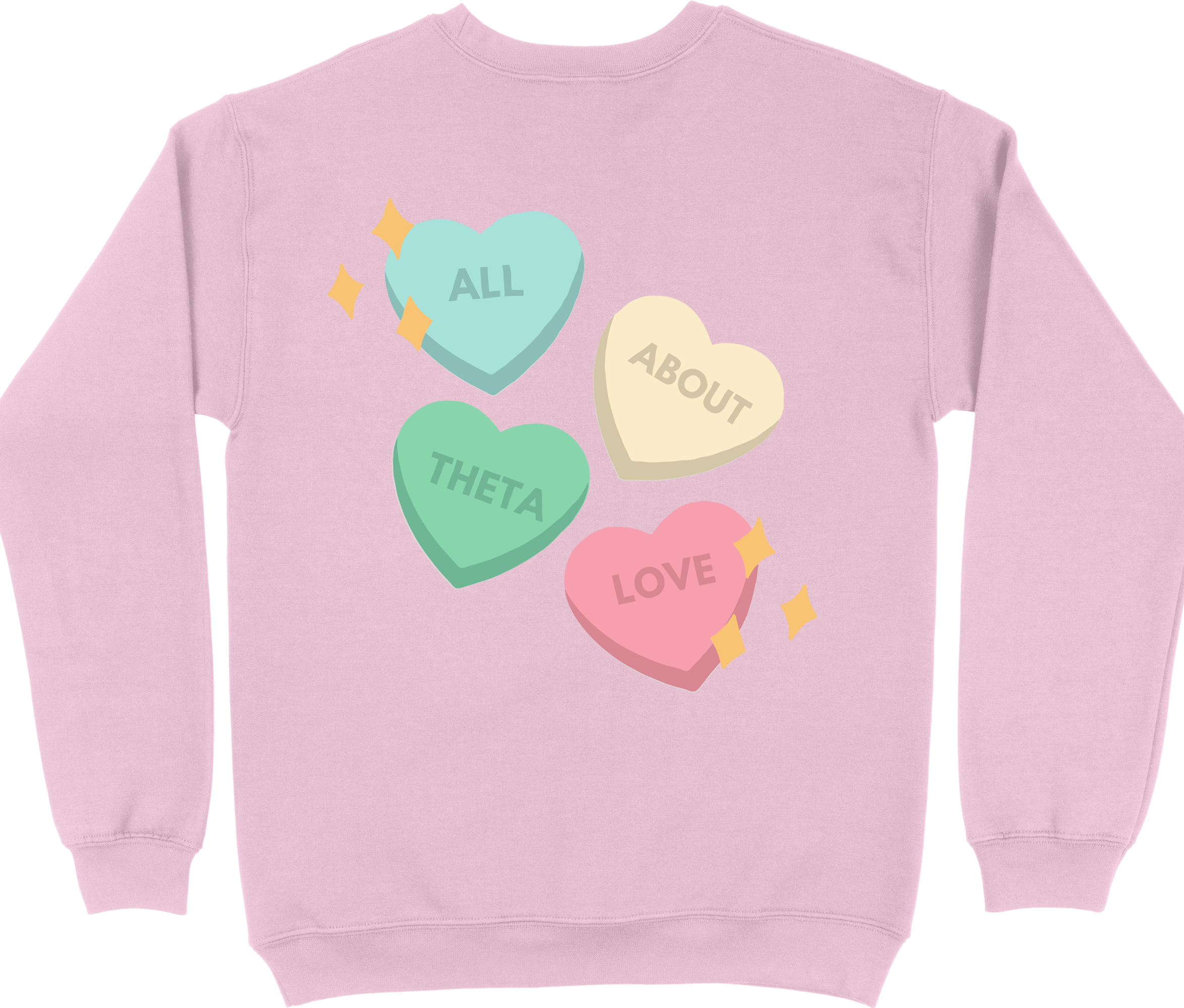 Theta Candy Sweatshirt