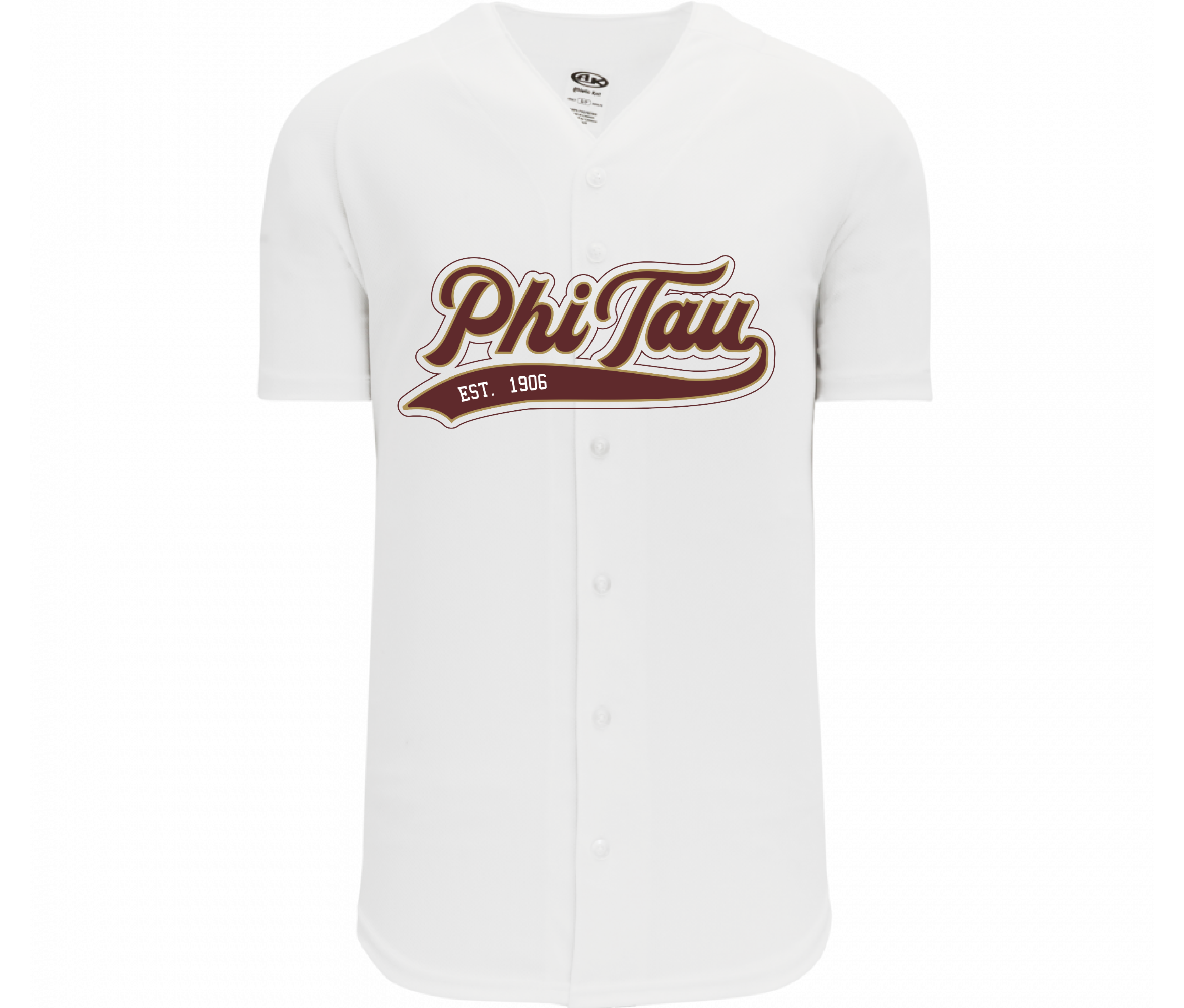 Phi Tau Baseball Jersey