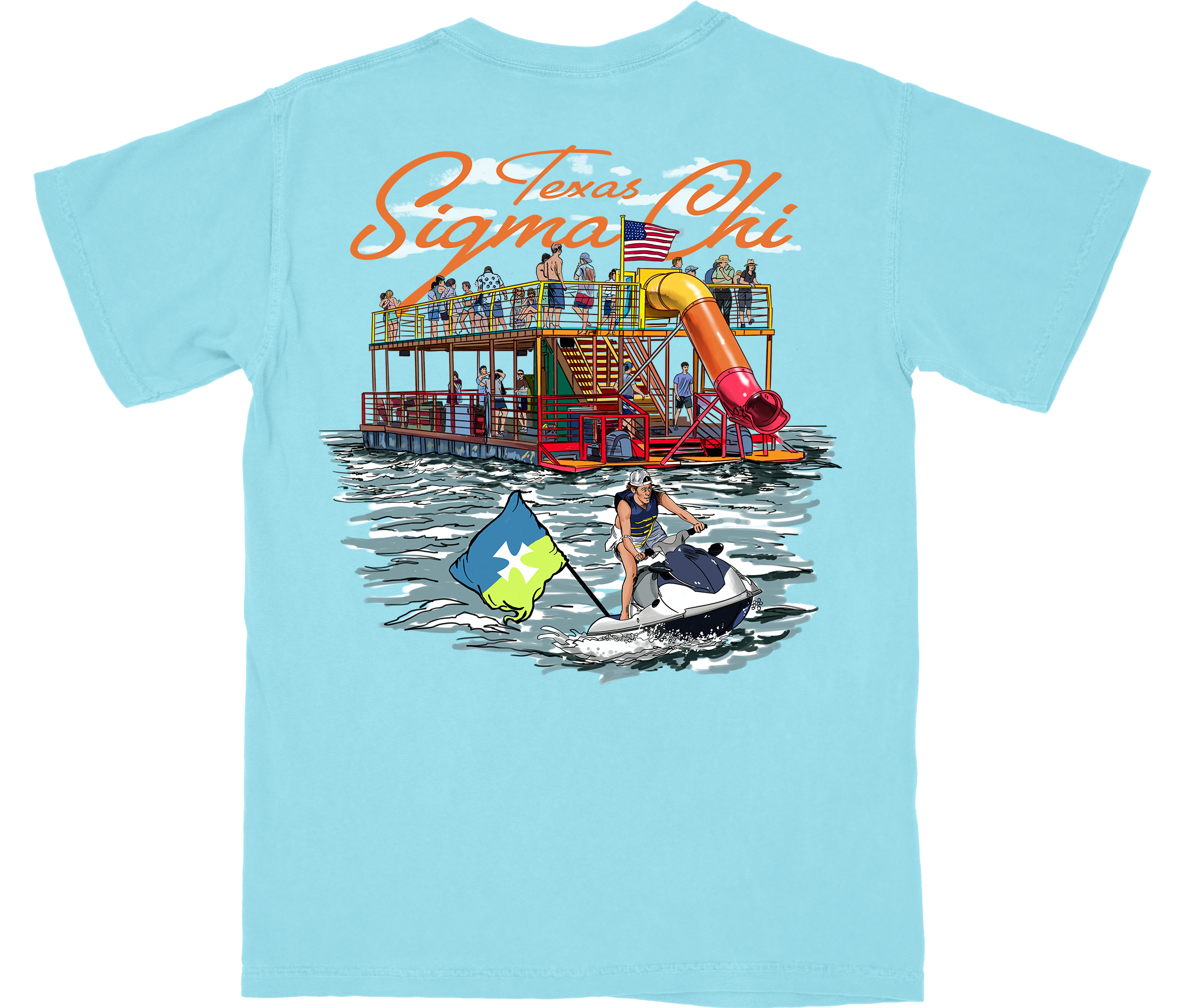 Texas Sigma Chi Barge Shirt