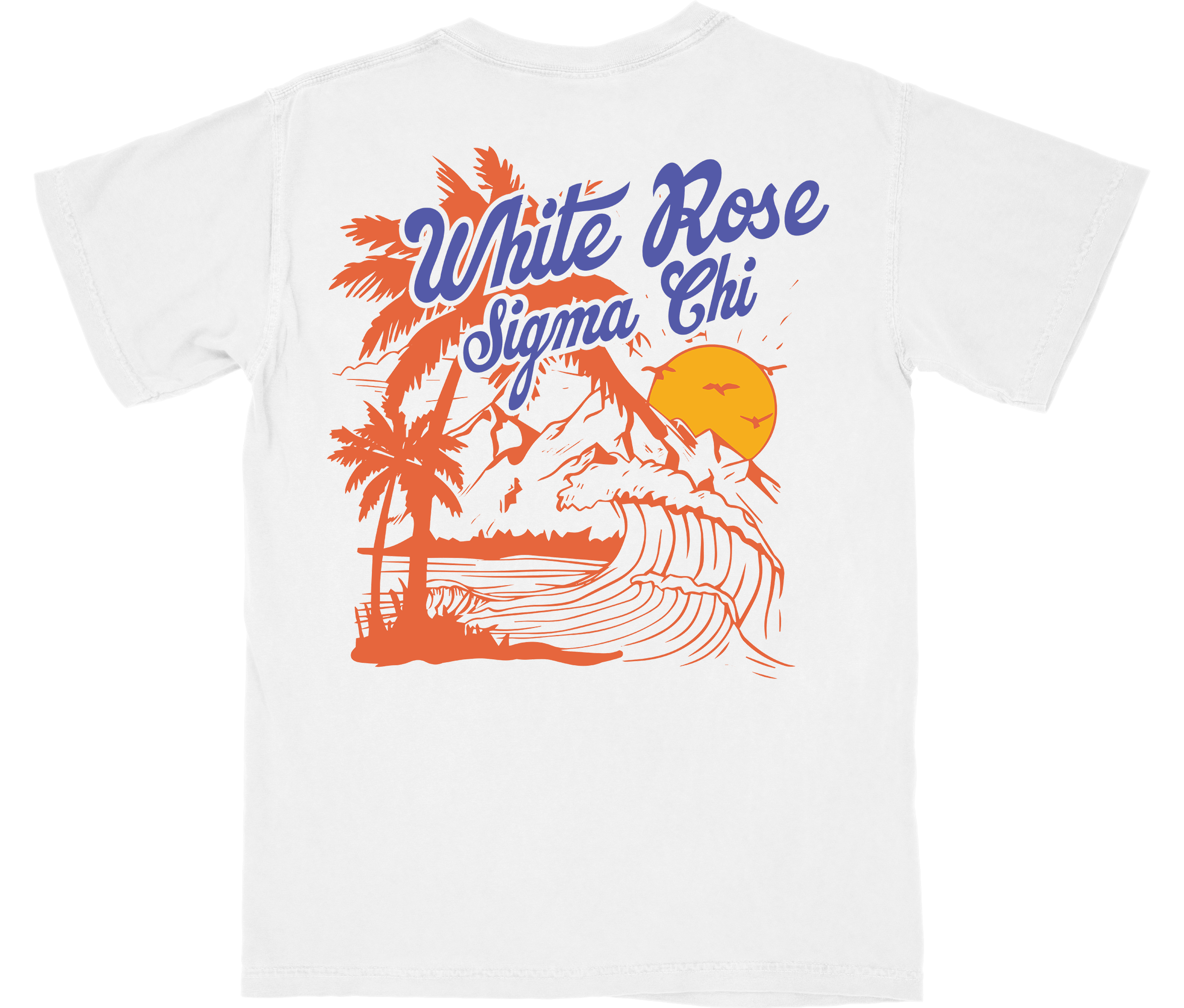 Sigma Chi White Rose Shirt